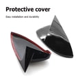 thumbnail image 4 of Tapa de carcasa de espejo retrovisor lateral de coche cubierta decorativa Ehuebsd con patrón de fibra de carbono color negro 2 piezas para Golf 7 1419, 4 of 8