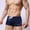Navy blue, variant on Swimsuit boxer briefs swimming short men's swim shorts sexy swimwear beach short