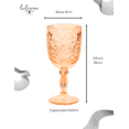 thumbnail image 2 of Set de 6 Copas Luliana Table Styling Cristal Stella Durazno, 2 of 6