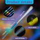 thumbnail image 2 of Liangnv 24 Pieces Glow Fiber Wands Sticks Led Light Wands Fiber Optic Wands Led Flashing Sticks Glow Flashing Wands Fiber Optic Wands For Party Favors, 2 of 5