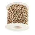 thumbnail image 1 of Cadena para hacer joyas Eslabón de cadena de bordillo de aluminio para collar, accesorios de joyería, fabricación de bricolaje, 16 yardas, 1,8 mm de ancho Magideal Cadena para hacer joyas, 1 of 7