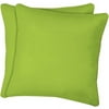 Mainstays Spicy Lime Solid Pillow, 2-pack