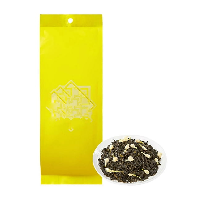 Maofeng Jasmine Tea, Chinese Green Tea with Jasmine Flowers, Ideal Gift for Holidays or Family Gatherings, 200ml