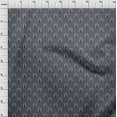 thumbnail image 3 of oneOone Polyester Lycra Fabric Floral & Flying Swan Block Printed Craft Fabric BTY 56 Inch Wide, 3 of 4