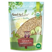 Organic Pearl Barley, 1.5 Pounds  Non-GMO, Kosher, Raw, Vegan  by Food to Live