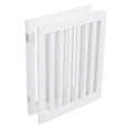 thumbnail image 2 of BirdRock Home Folding Dog Gate - 3 Panel - 24" - White, 2 of 8