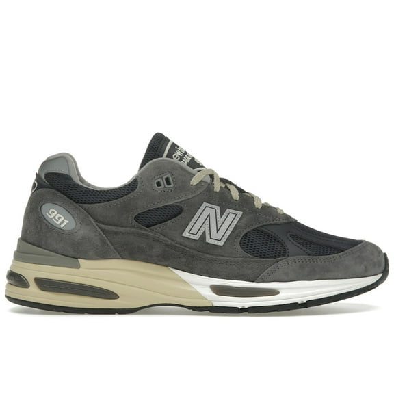 New Balance Men's 991v2 MiUK Dark Gull Grey Running Shoes, from StockX