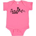 thumbnail image 3 of Inktastic Seattle Skyline Boys or Girls Baby Bodysuit, 3 of 5