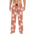 thumbnail image 4 of joogoo Men's Pajama Pants Baseballs with Stars Soft Long Sleep Lounge Pjs Bottoms S, 4 of 7