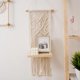 thumbnail image 5 of Estante de pared tapiz Estante de pared Estante de tapiz Colgador de pared Macramé para planta de dormitorio Decoración para Exhibición de jarrón Magideal Estante de pared tapiz, 5 of 8