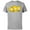 Athletic Heather, variant on Bart Lisa Maggie - Short Sleeve Cotton T-Shirt for Adults - Customized-Yellow