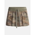 thumbnail image 5 of No Boundaries Pleated French Terry Mini Skort, Women's XXS-XXL, 5 of 5