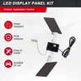 thumbnail image 5 of LED Eye Display Screen Panel Smart APP Programmable RGB Color Eye Animated Display Board for Car Backpack Bag Screen, 5 of 8