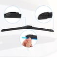 thumbnail image 4 of Unique Bargains 1 Set Front Rear Windshield Wiper Blade Fit for Mini Cooper 2006-2011 Black, 4 of 6