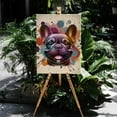 thumbnail image 4 of French Bulldog Portrait Watercolor Vintage Retro Styles Vertical Matte Canvas Poster Dog Lover Gifts Wall Art Home Decor - 00001, 4 of 5