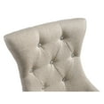 thumbnail image 2 of Acme Gabrian Upholstered Dining Side Chair in Reclaimed Gray (Set of 2) Indoor Dining Chairs, 2 of 5