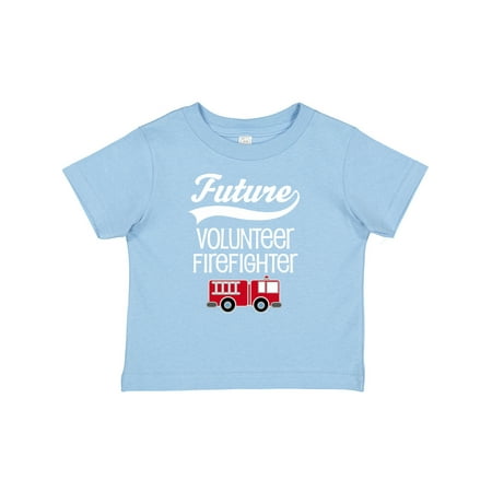 

Inktastic Future Volunteer Firefighter Gift Baby Boy or Baby Girl T-Shirt