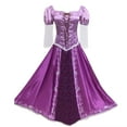 thumbnail image 1 of Hotcostyle Robe Violette Raiponce Costume de Cosplay Robe Princesse Lepe Robe Violette Robe Magique, 1 of 5