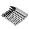 thumbnail image 3 of Leather Craft Hole Punch Set,2mm 9pcs Leather Oval Shape Hole Punch Kit Cutter Hollow DIY Tool Oval Shape Punch Cutter Tool  For Leather Watch Bands Belts  Paper Plastics, 3 of 8