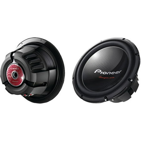 PIONEER TS-W310D4 12" 1400-Watt Champion Series Dual 4_ Subwoofer