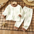 thumbnail image 5 of QSXADF Unisex Boys and Girls Fall Winter Sweatshirt Set Graphic Long Sleeve Loose Top Pant 2 Piece Set For Home Wear Children Clothing Set, 5 of 5