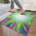 thumbnail image 4 of Colorful Tie Dye Burst Pattern Door Rugs,Washable Non Slip Door Mats Indoor,Decorative Door Mats,Entry Mat Indoor for Entrance,Bedroom,Kitchen,Bathroom,17"x30", 4 of 6