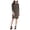 Black, variant on KAREN KANE $159 Womens New 1056 Black Lace 3/4 Sleeve Sheath Dress M B B