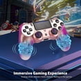 thumbnail image 5 of Wireless Controller Dual Vibration Game Joystick Controller for PS4/ Slim/Pro Compatible with PS4 Console (Rose Gold), 5 of 5