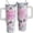 Mom Floral, variant on 40oz Insulated Tumbler with Handle, Leakproof Lid & Straw - Best Mom Ever Gift - Mother''s Day/Birthday Gifts for Mom, Grandma, Mama from Daughter, Son, Kids