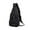 Black, variant on tumgatte Strap Bag Crossbody Backpack With USB Hole With Headphone Hole Strap Backpack Hiking Backpack Multipurpose Crossbody Chest Bag Flash Deal