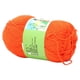 thumbnail image 2 of Hilo tejido de algodón para bufanda tipo Jersey, popular, medio fino, línea de carbón de bambú (naranja), 2 of 6