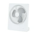 thumbnail image 2 of Needhep Foldable Desk Fan With Base,Small Battery Operated Fan, Remote Fans for Bedroom, Quiet Room Fan, Small Clip Fan (white), 2 of 9