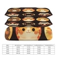 thumbnail image 2 of 3 Pcs Soft Bedding Set, Includes 1 Duvet Cover with Zipper And 2 Pillow,Shams Cartoon Cute Cat King(102"×90"), 2 of 8