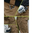 thumbnail image 6 of FEDTOSING Relaxed Work Cargo Pants Outdoor Mens Pant Brown,Size 42×32, 6 of 8