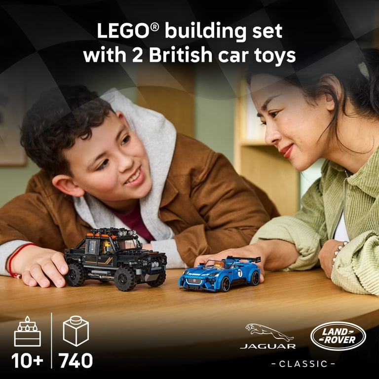 LEGO Speed Champions Jaguar Project 7 & Land Rover Defender