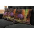 thumbnail image 2 of Ambesonne Fantasy Throw Pillow Cover 4 Pack, Digital Tropic Exotic, 20", Multicolor, 2 of 6