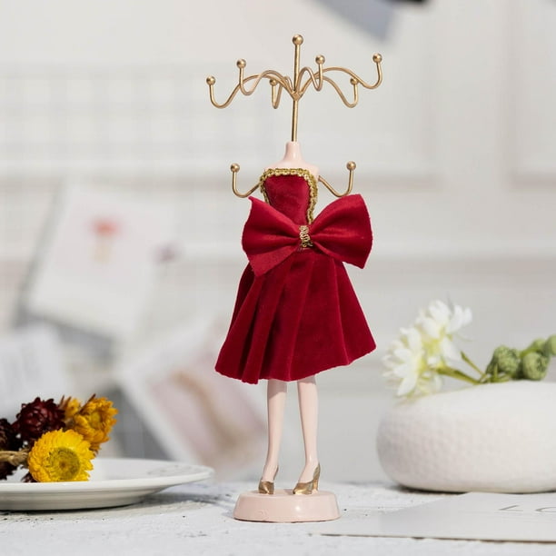 Dress shop jewelry holder