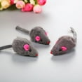 thumbnail image 3 of 2PCS Mice Cat Toy Realistic Fake Rabbit Fur Pet Training Toy Cat Bite Toy, 3 of 10
