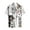White, variant on T Shirts for Man Cute Cat Animal Graphic Print Short Sleeve Crew Neck Loose Breathable Casual Fashion Daily Mens Shirts Yellow M