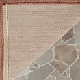 thumbnail image 3 of SAFAVIEH Courtyard Morven Chevron Stripes Indoor/Outdoor Area Rug, 2'7" x 5', Red/Beige, 3 of 6