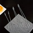 thumbnail image 2 of Barbecue Charcoal Clip, Aluminum Alloy Heat Resistant Charcoal Clip Fire Pliers, Outdoor Camping Barbecue Tools Accessories, 2 of 5