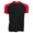 Black/Red, variant on SOLS Mens Funky Contrast Short Sleeve T-Shirt