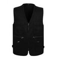 thumbnail image 1 of Lefu Men Multi Pocket Camera Outdoor Travelers Fishing Working Photography Vest, 1 of 7