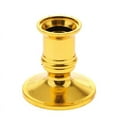thumbnail image 5 of Tailai 2 Pcs Taper Candle Holders Traditional Shape Fits Standard Candlestick Gold, 5 of 8