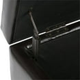 thumbnail image 4 of Atlin Designs Storage Bench in Brown, 4 of 6