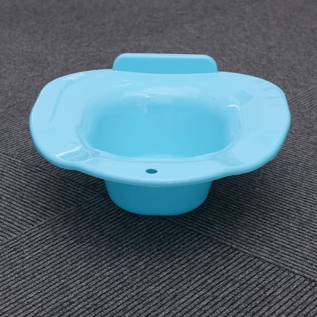 LIFKOME Perineal Soaking Bath Basin Blue for Post-Episiotomy Patients 1Pack
