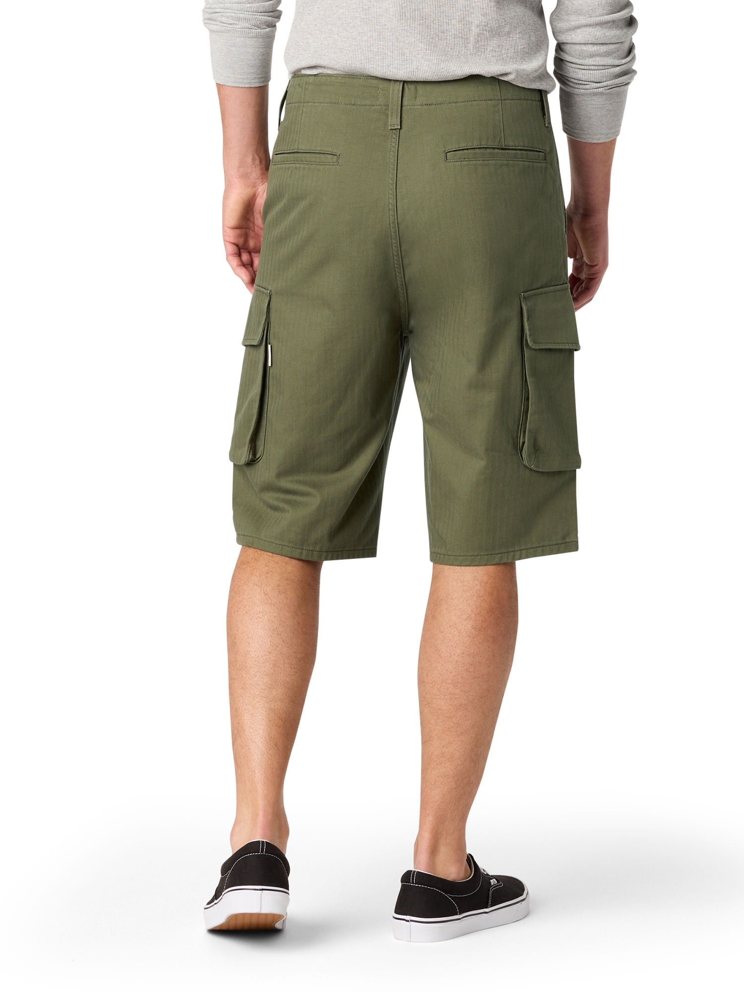 Levi Strauss Signature™ Men's and Big and Tall Loose Cargo Shorts, 12" Inseam