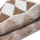 thumbnail image 3 of Gorro de pescador corto con puños de punto de lana para hombres y mujeres, gorros cálidos de invierno con diseño geométrico de diamantes y cuadros, gorro de lana, 3 of 5