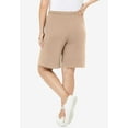 thumbnail image 2 of Woman Within Plus Size Sport Knit Short, 2 of 6