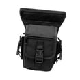 thumbnail image 4 of Bolso de cintura para hombre, bolso de hombro de pesca, bolso de almacenamiento, bolso portátil para montar, bolso de pierna Negro, 4 of 10